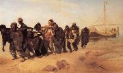 Ilya Repin, Barge Haulers on the Volga